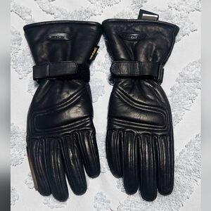 Womens Harley Davidson Black Leather Gloves